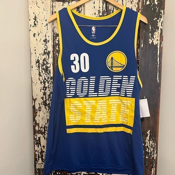 NWT Steph Curry Golden State Warriors #30 NBA Basketball jersey. XL. - Picture 1 of 6